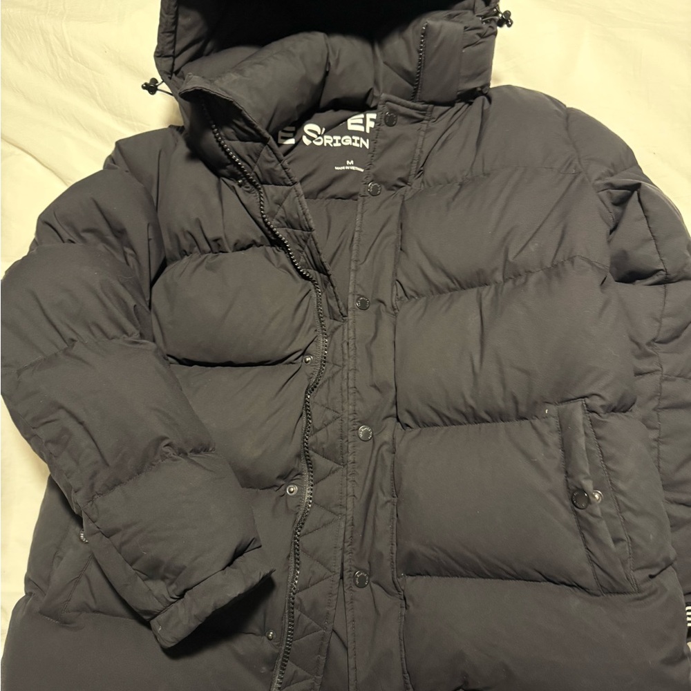 The Super Puff Original Jacket in Black
